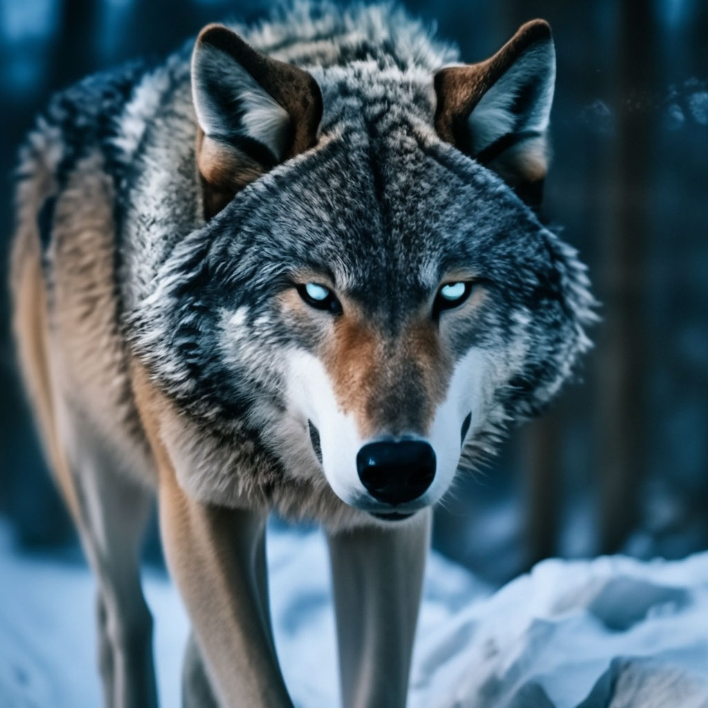 Стоковые фотографии по запросу Волк полигональный