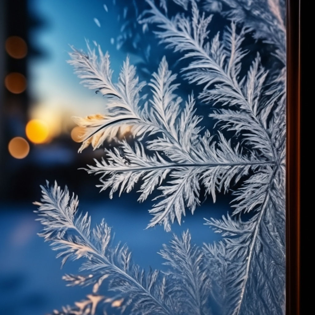 Как называют узоры, которые мороз рисует на окнах?