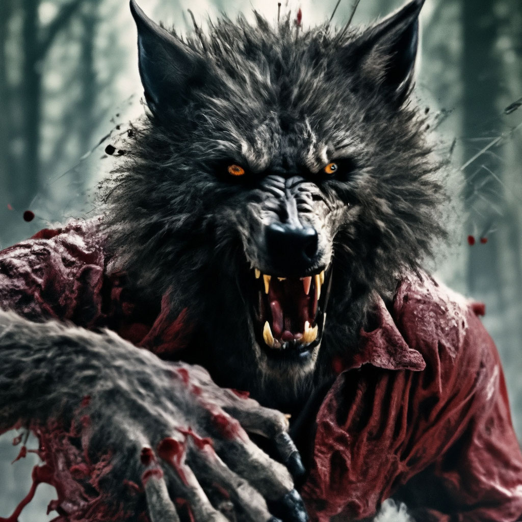 WereWolf Horror. Zombi Wild Death …» — создано в Шедевруме