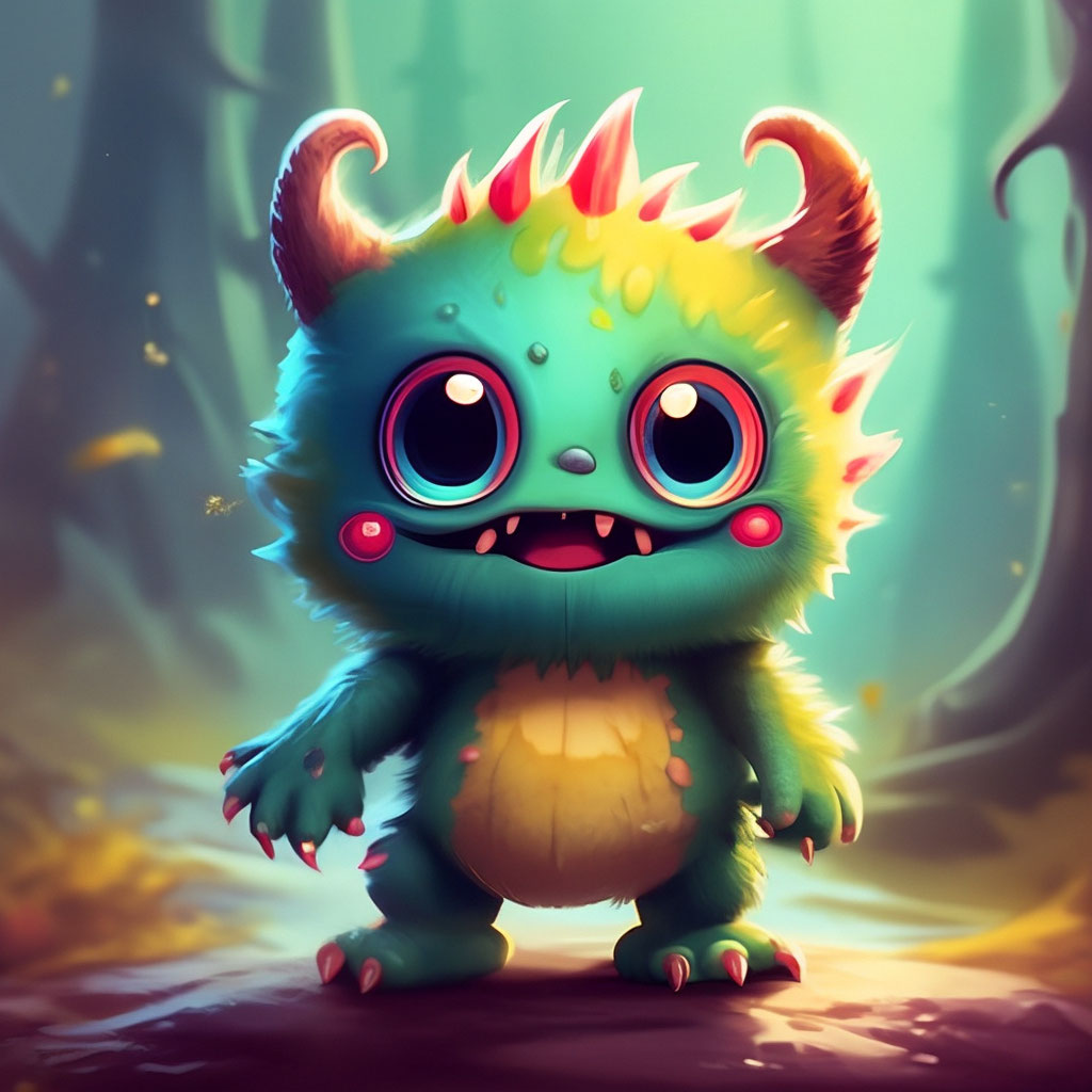 Cute monster