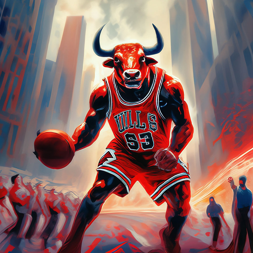 Chicago bulls» — создано в Шедевруме