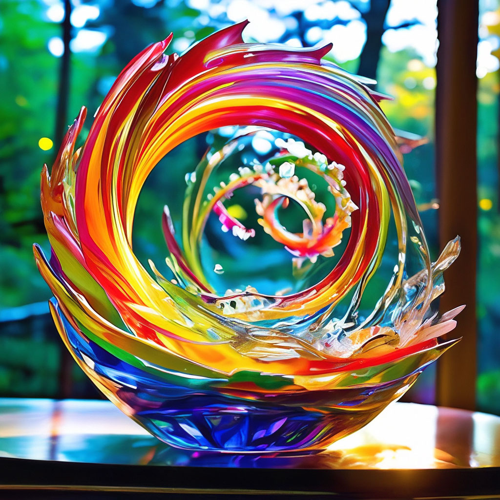 A Storm In A Glass, A Spiral …» — Создано В Шедевруме