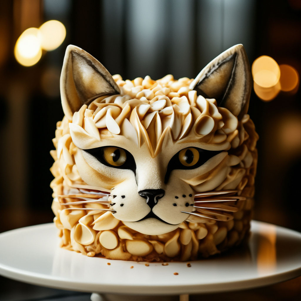 Торт в форме кота - 72 photo