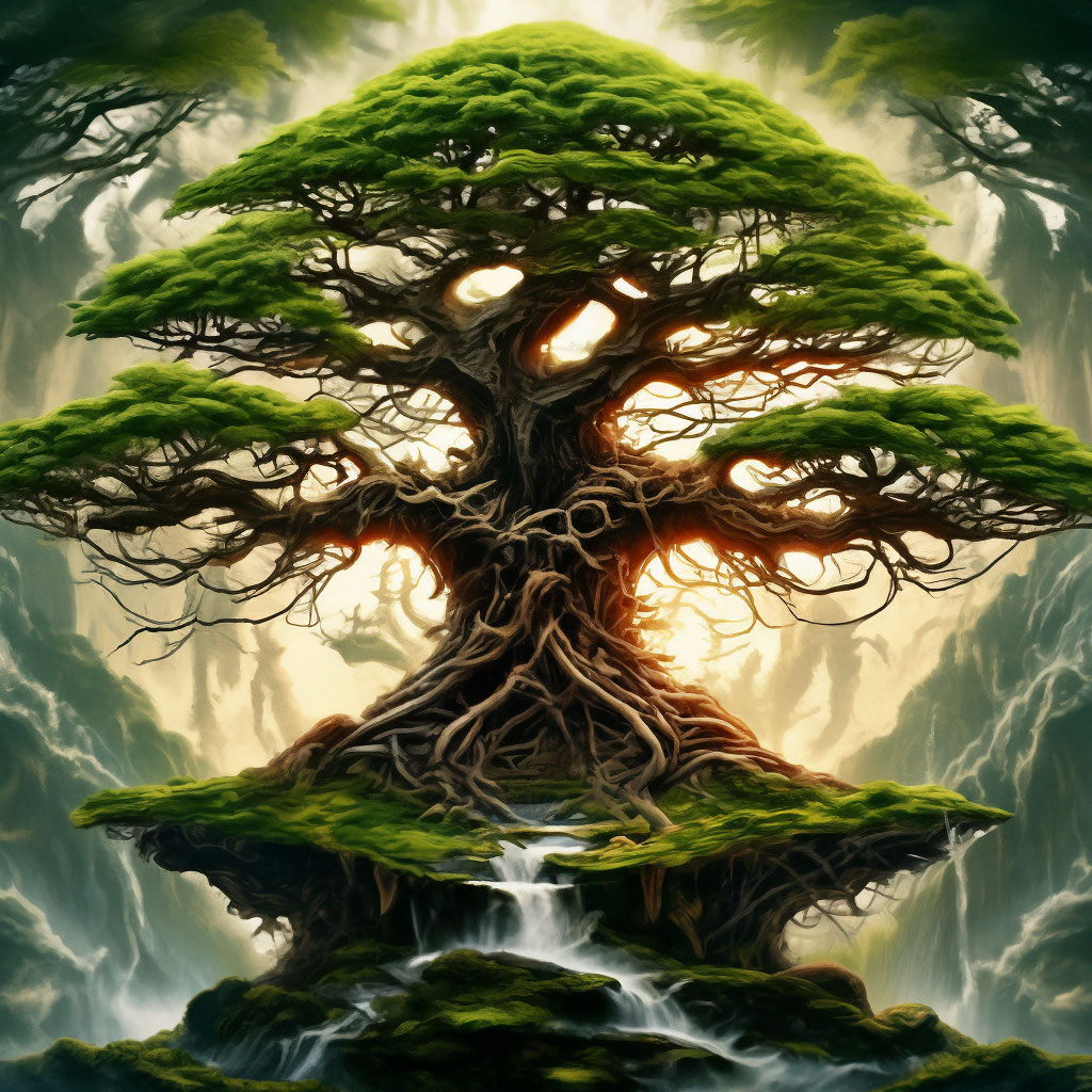 Дерево жизни раскраска