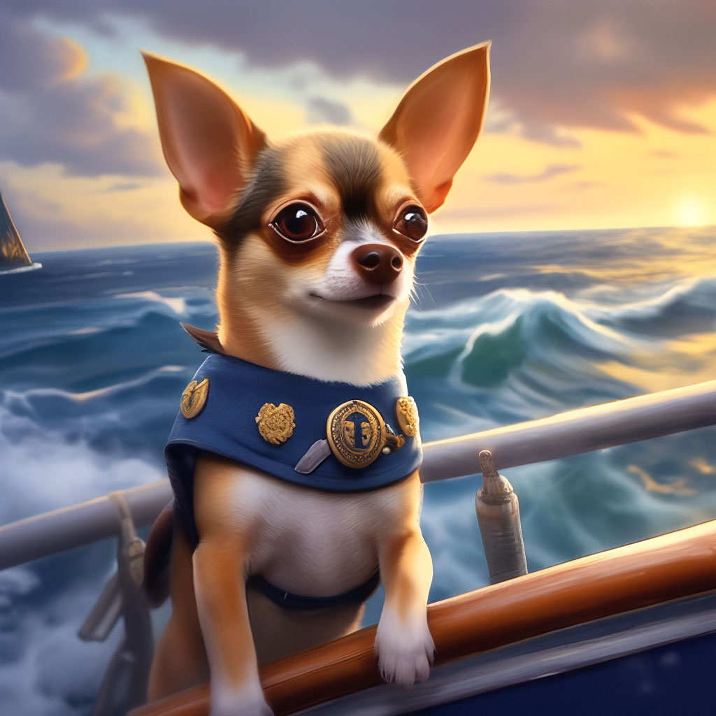 «Чихуахуа на море: тонкости путешествия с маленькой собакой» — создано в Шедевруме