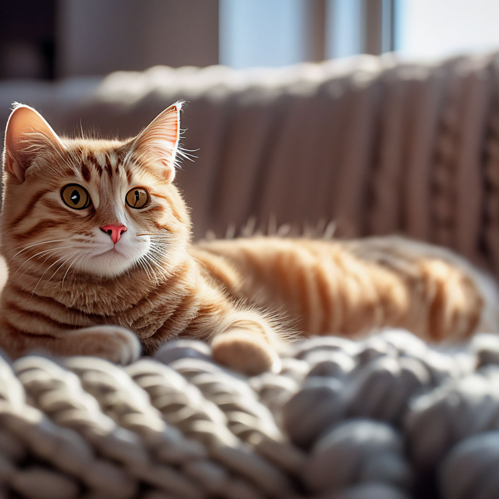 Скачать обои кошка, лежит, лужайка, раздел кошки в разрешении 2560x1600