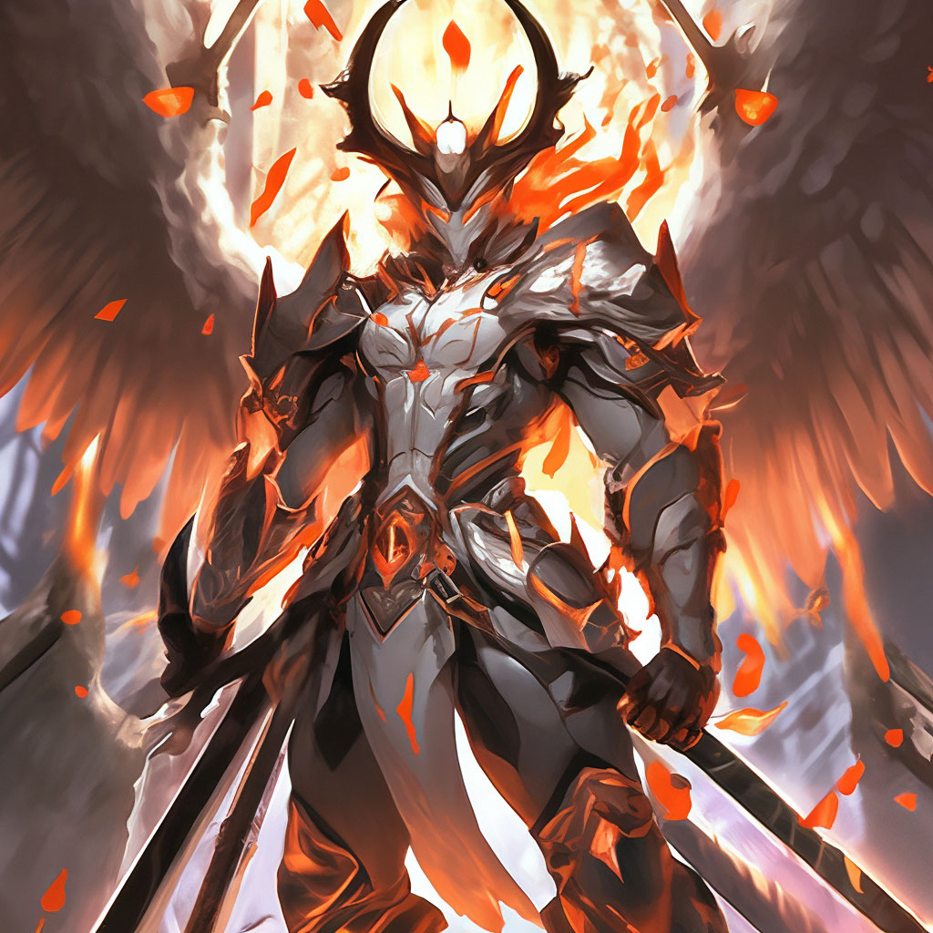 Halv Engel Halv Demon Anime HD Halo Wings Wallpapers | Peakpx