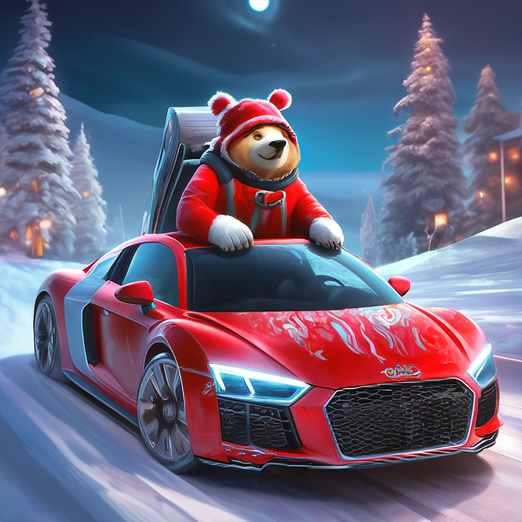 Audi r8 Pixar рисовка новый год Мишка за рулё… | Павел С…» — Шедеврум