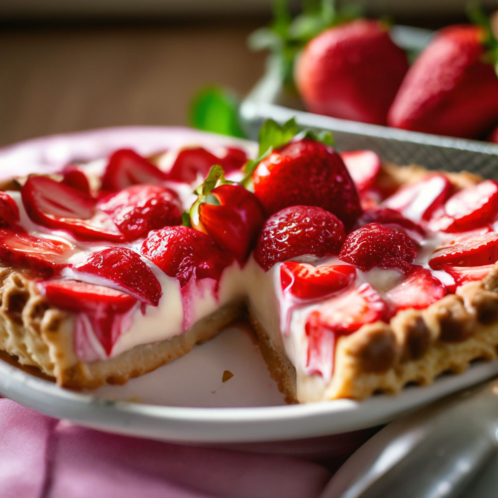 Пирок с клубникой , профессиональное …» — создано в Шедевруме