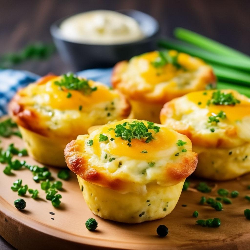 Рецепт картофельных маффинов с сыром и беконом - l2luna.ru