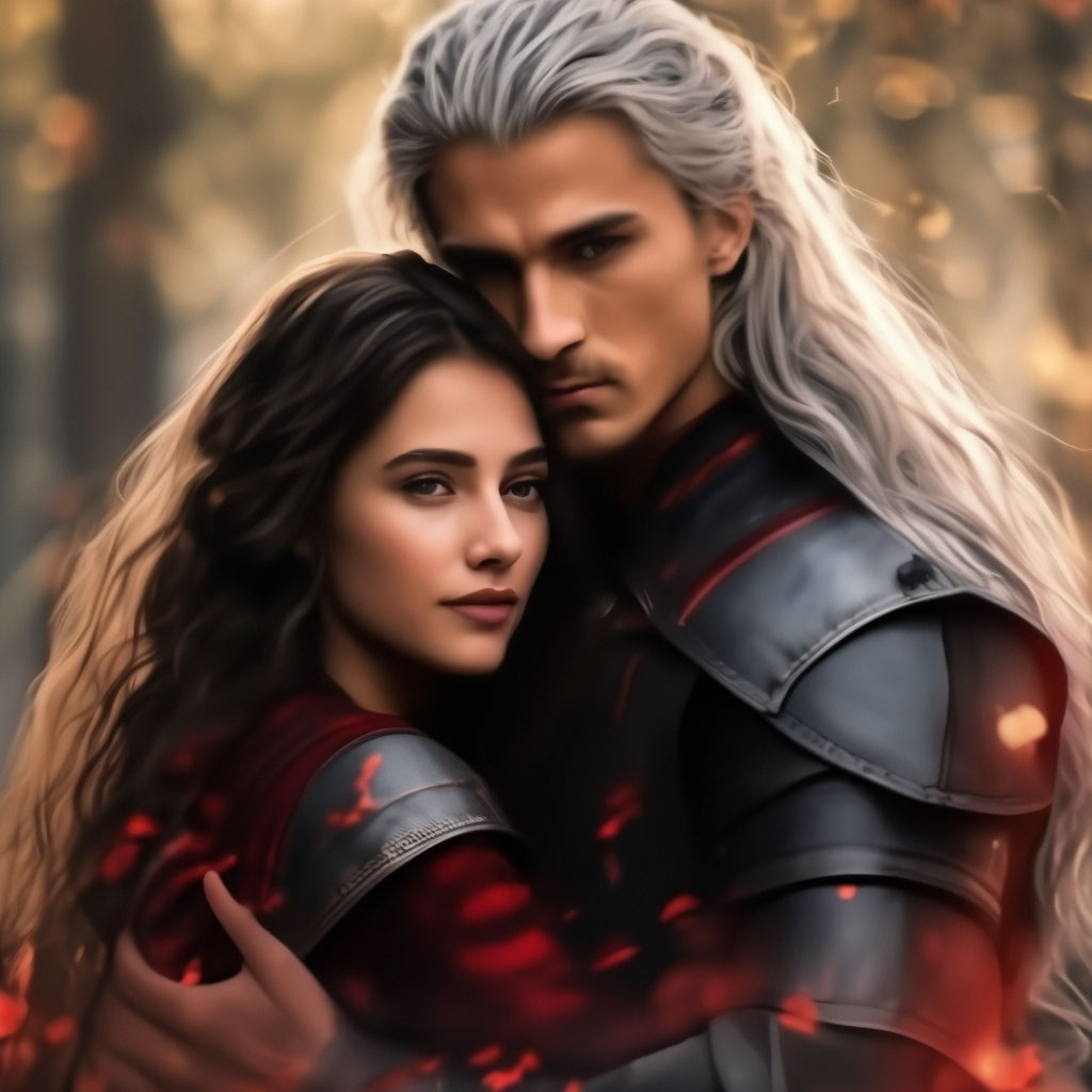 RHAEGAR🐉AND LYANNA❤️✨ красивая пара…» — создано в Шедевруме