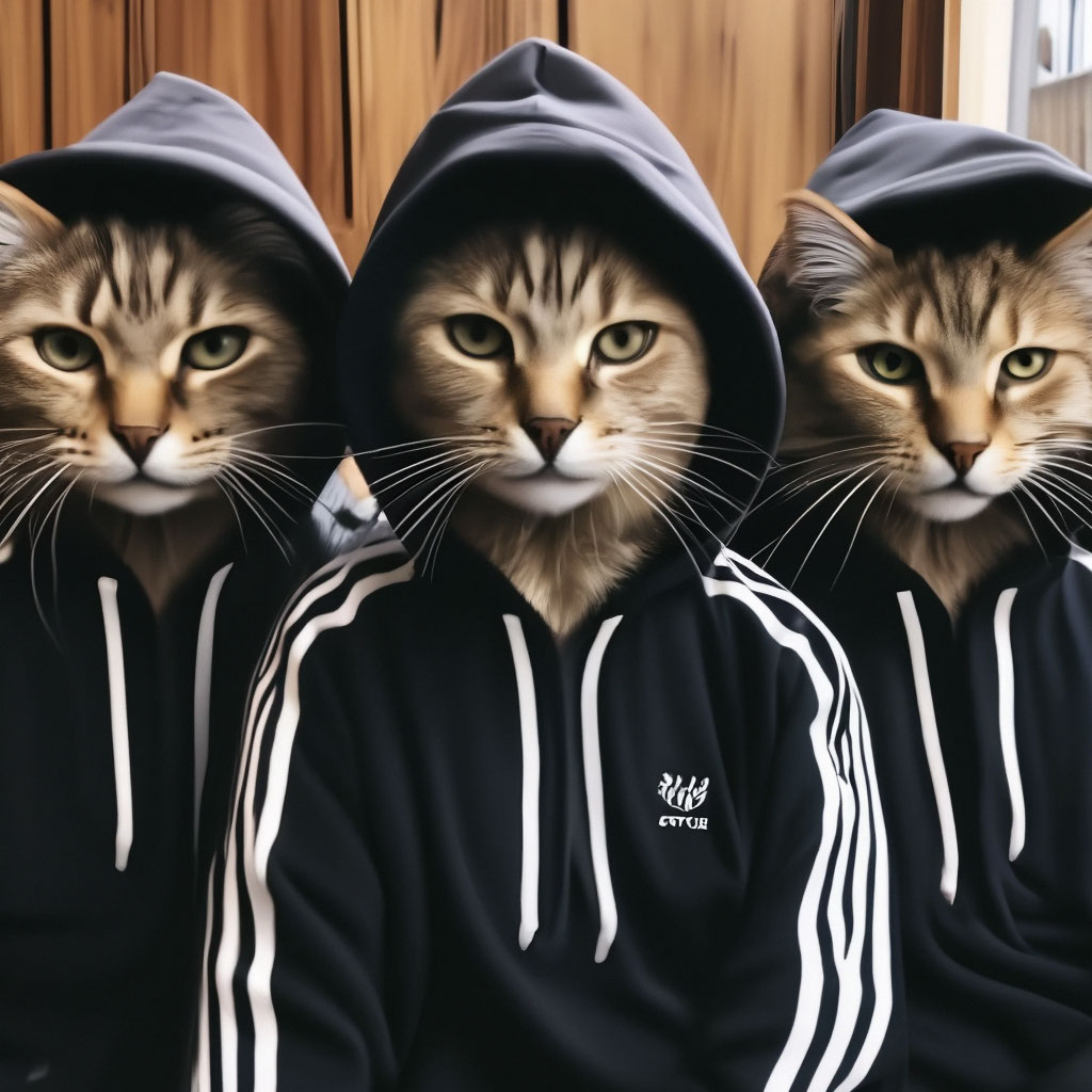 Cat adidas hoodie on sale