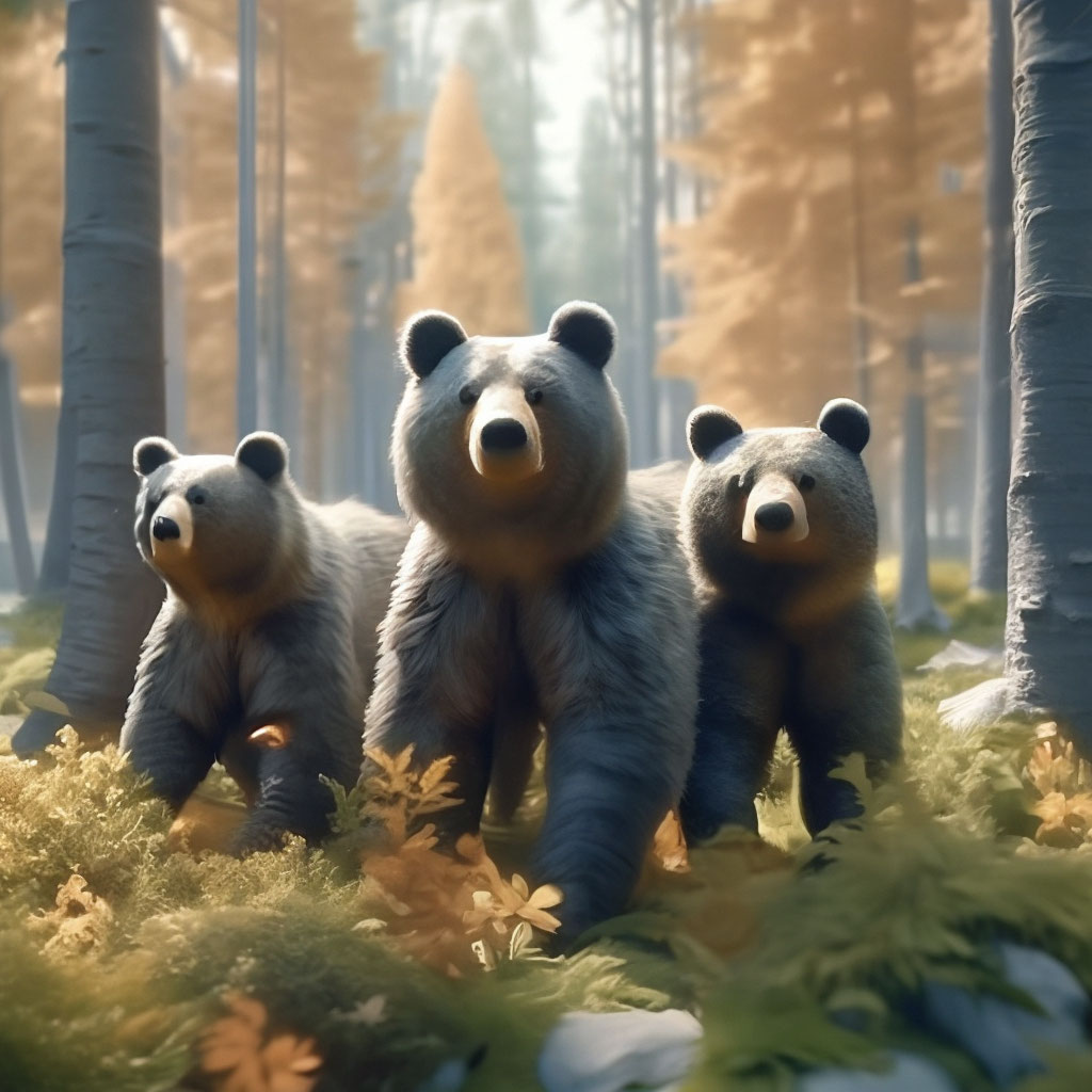 Картина шишкина три медведя в лесу» — создано в Шедевруме