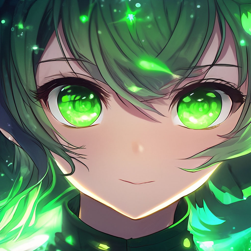 bright-green-eyes-anime