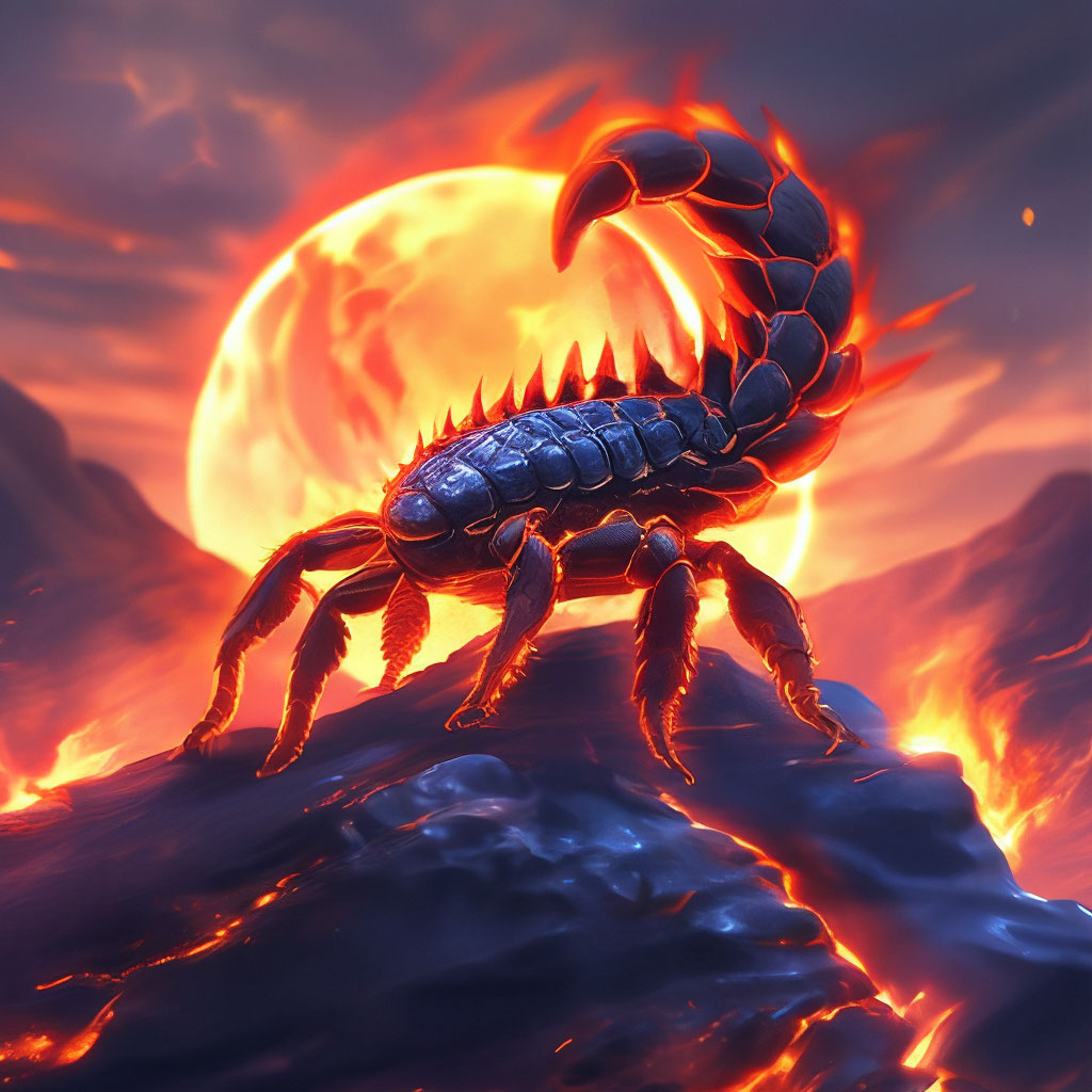 огненный скорпион