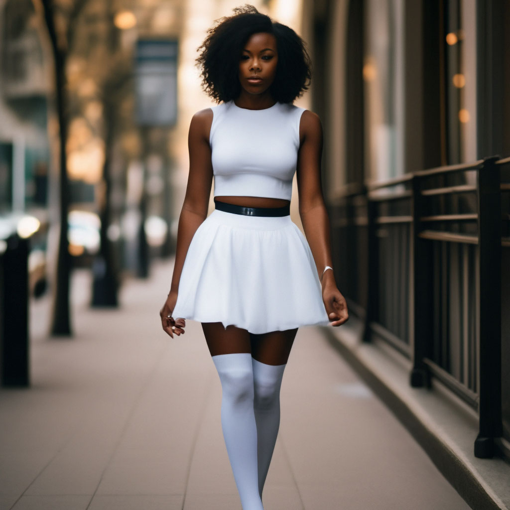 Какие юбки носить с белыми колготками – 3 фото | Лукастик