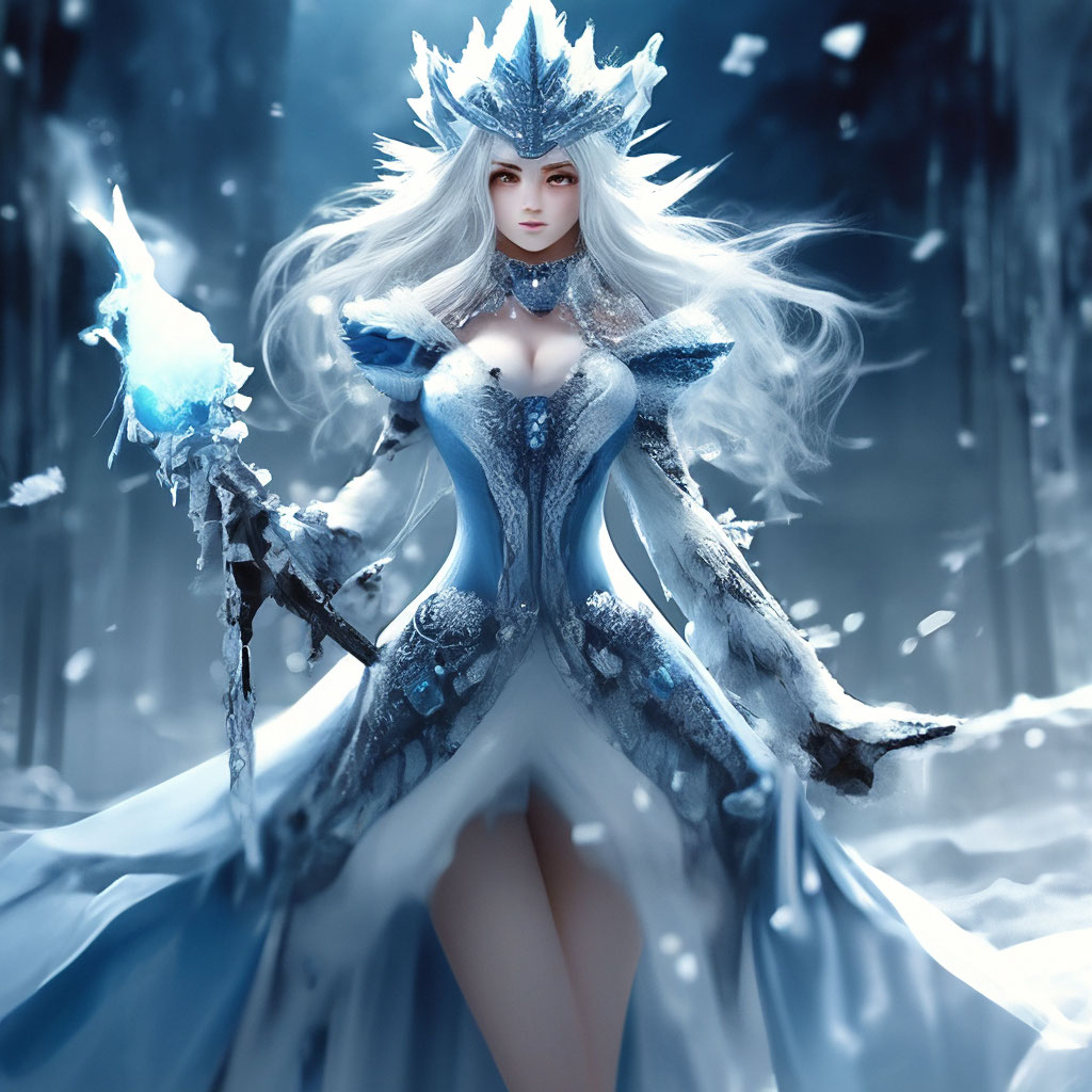 princess polly baby blue dress The Frozen Ice Queen Birthday Dress – Cora and Violet main image 1