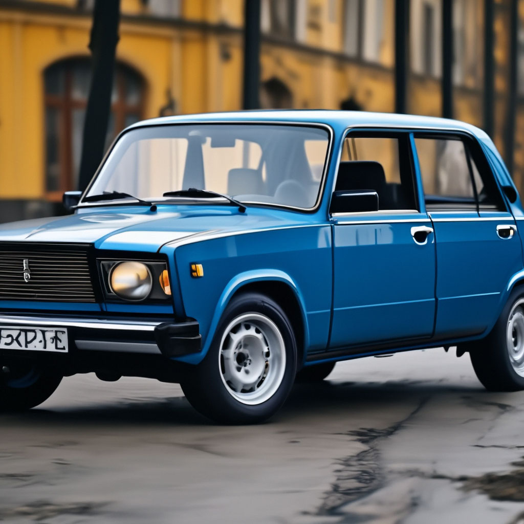 Продажа голубых Lada 2107