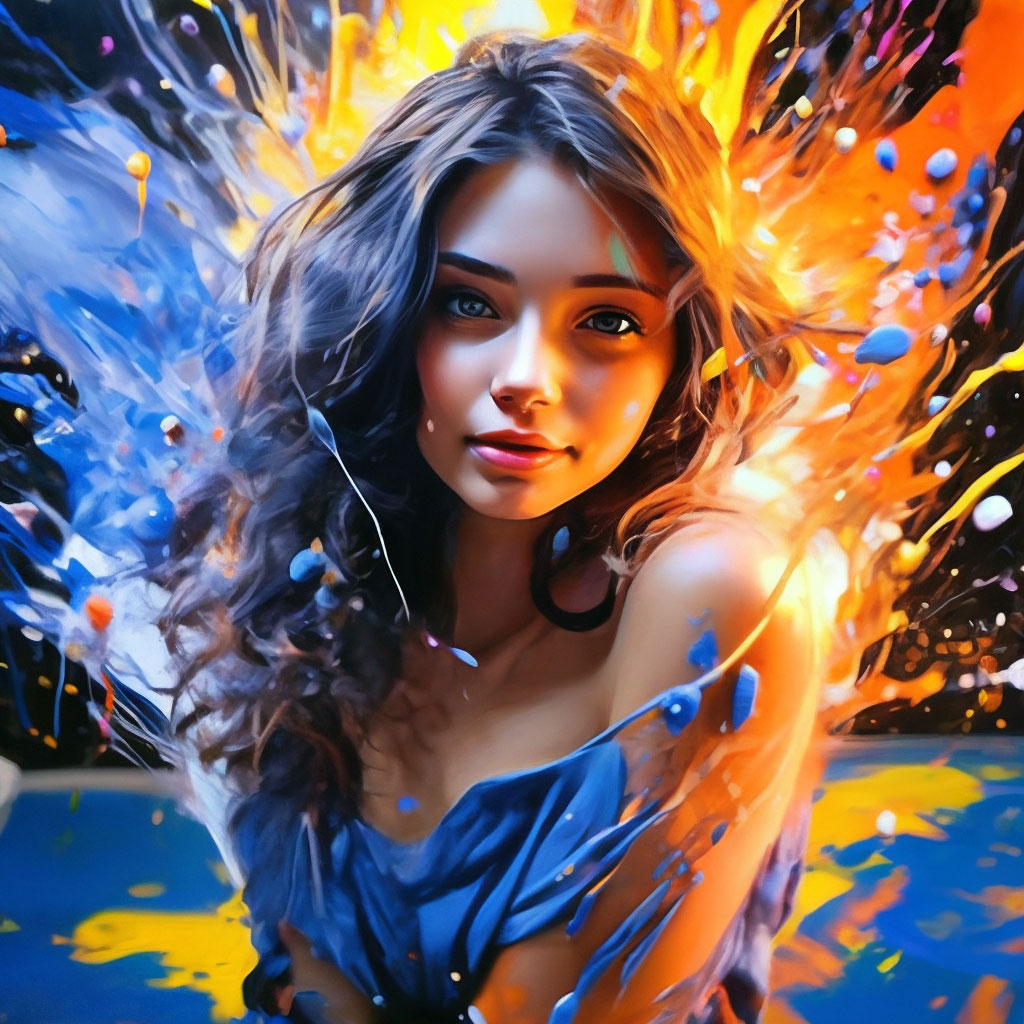 «Гибрид, реалистичный рисунок …» — картинка создана в Шедевруме