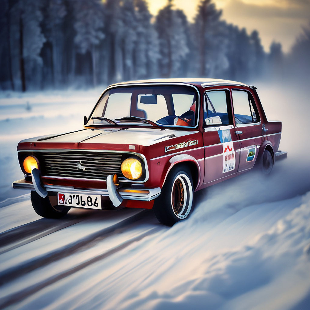 Р’РђР— 2106 Winter Drift Battle