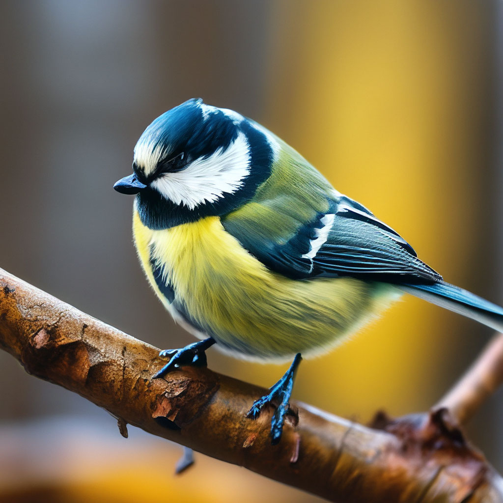 Download Yellow Bellied Titmouseon Mossy Perch.jpg Wallpaper Wallpapers.com