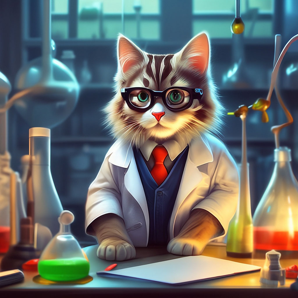 Кот ученый (180 фото)