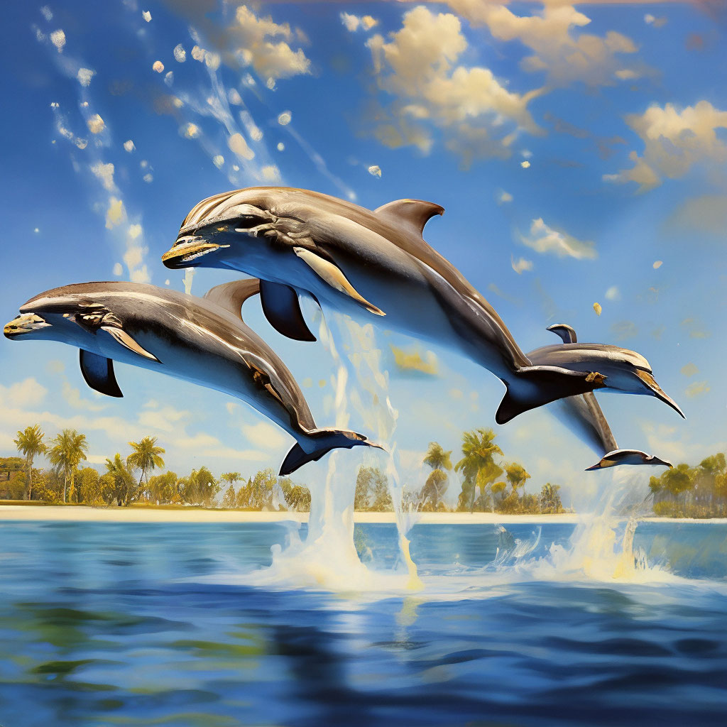 почему дельфины выпрыгивают из воды | Дзен