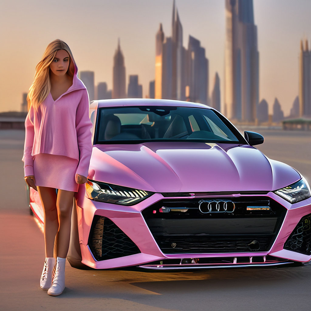 Audi rs7 2023 года, в обвесе wide …» — создано в Шедевруме