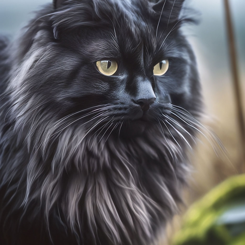 Багира - кошка с характером» — создано в Шедевруме