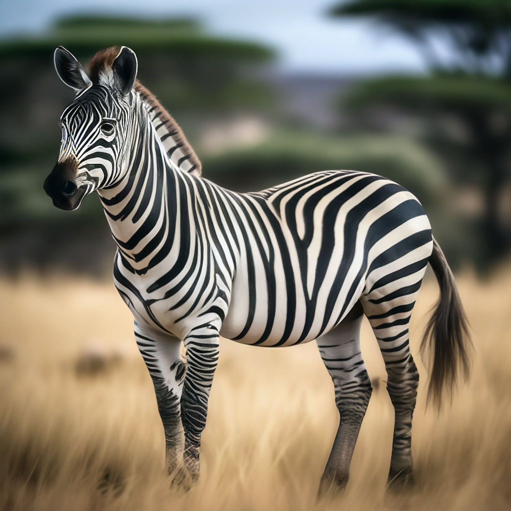 Зебры - полосатые хищники Африки» — создано в Шедевруме