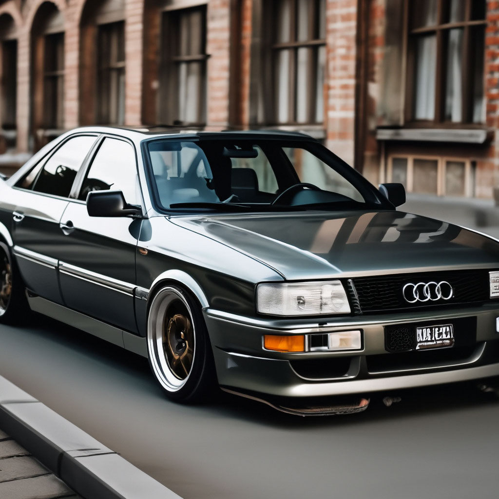 3D Тюнинг Audi 80