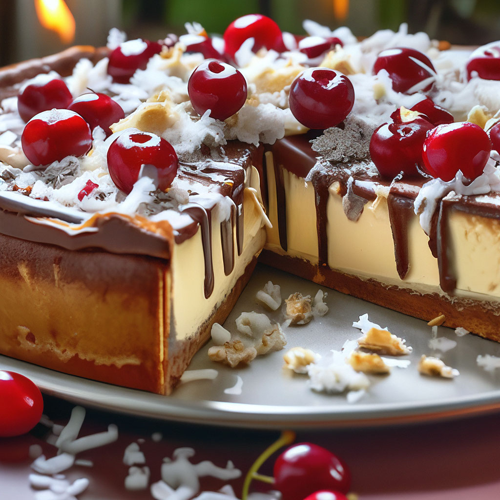 Вишнево-шоколадный чизкейк рецепт – Американская кухня: Выпечка и десерты. «Еда»