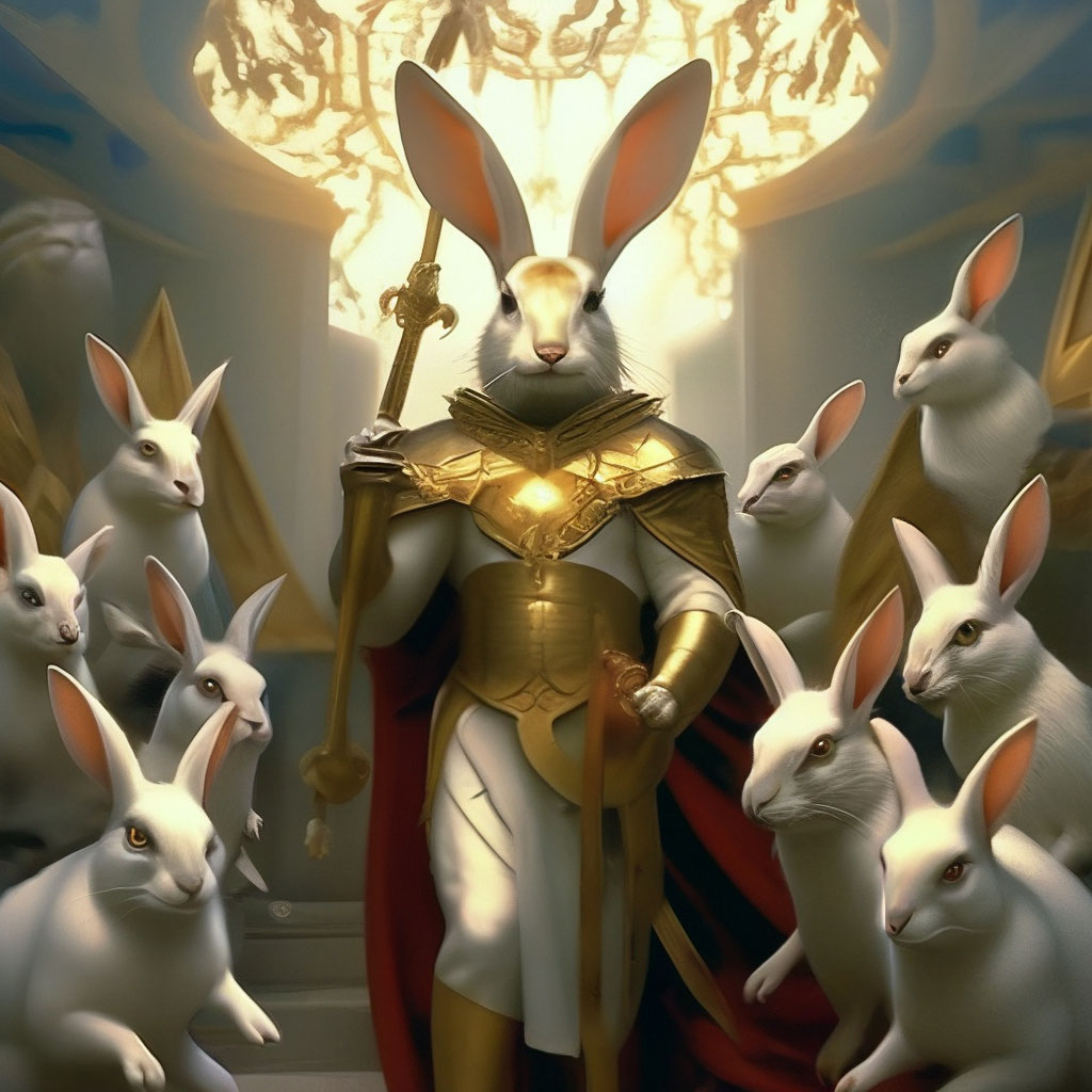 Легенда о кролике услуги Орикса» — создано в Шедевруме