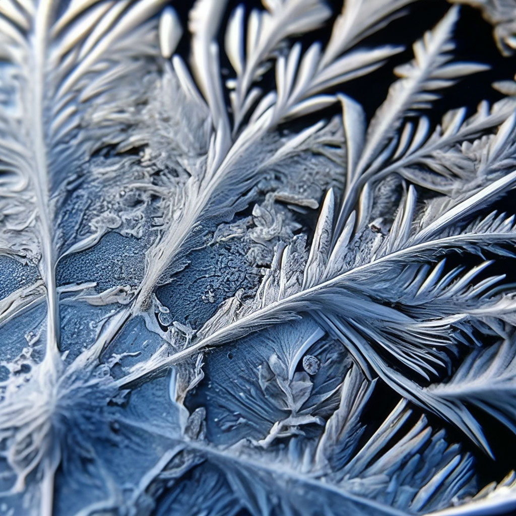 Морозные узоры на стекле красиво …» — создано в Шедевруме