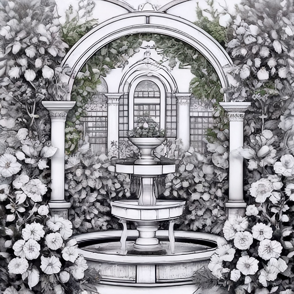 Раскраска-антистресс «Таинственный сад», Джоанна Басфорд