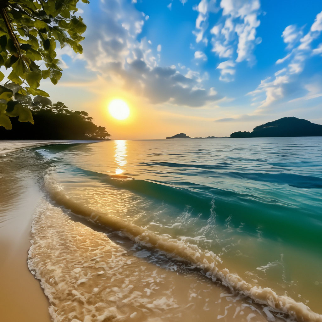 Много солнца 🌞 андаманское море …» — создано в Шедевруме
