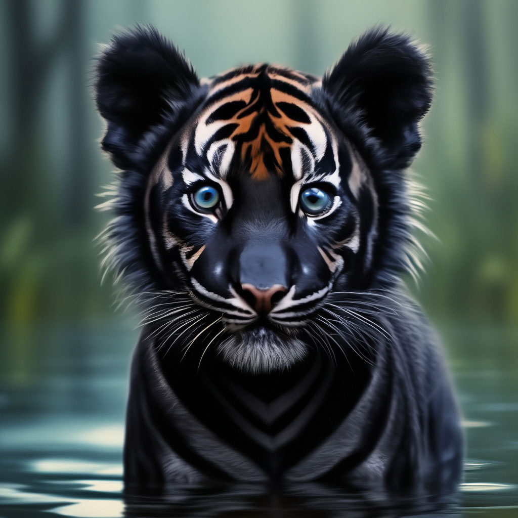 Загадочные черные тигры: фото, факты, истории