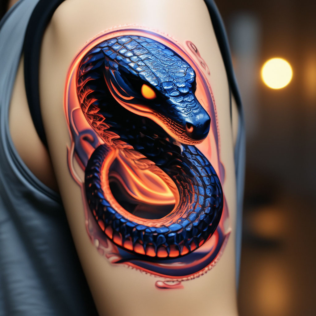 - Змея - ROY TATTOO