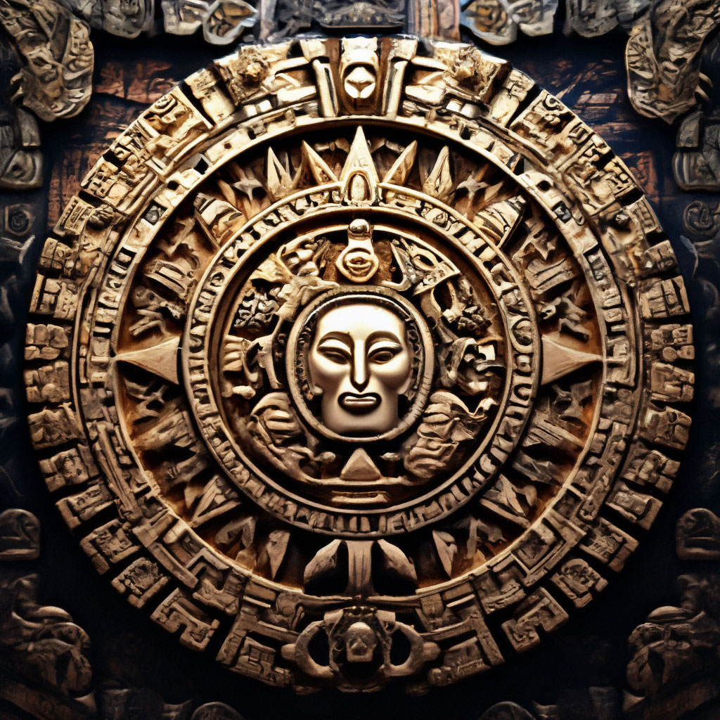 Календарь племени майя» — создано в Шедевруме