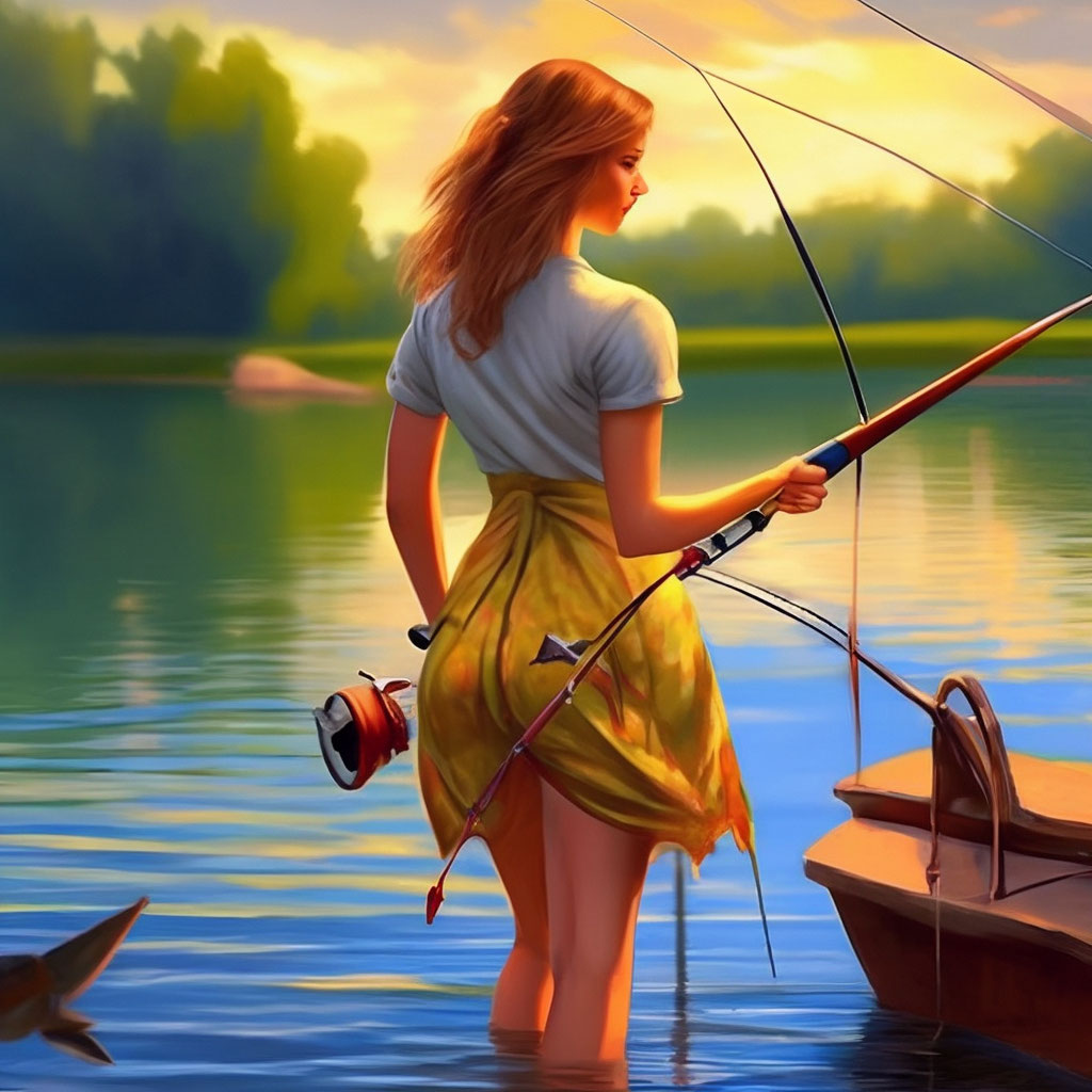 Девчонки на рыбалке фото ..