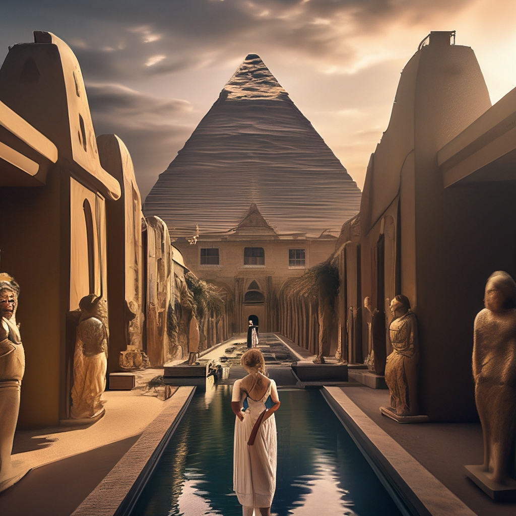Эстетика египта покрытая тайнамт, …» — создано в Шедевруме
