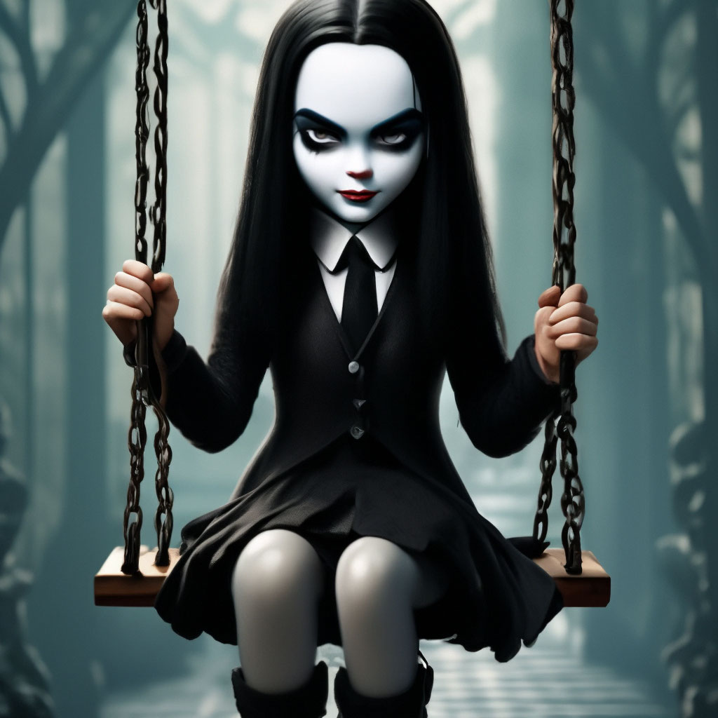 Брелок игрушка Wednesday addams Вещь (Уэнздей Аддамс)