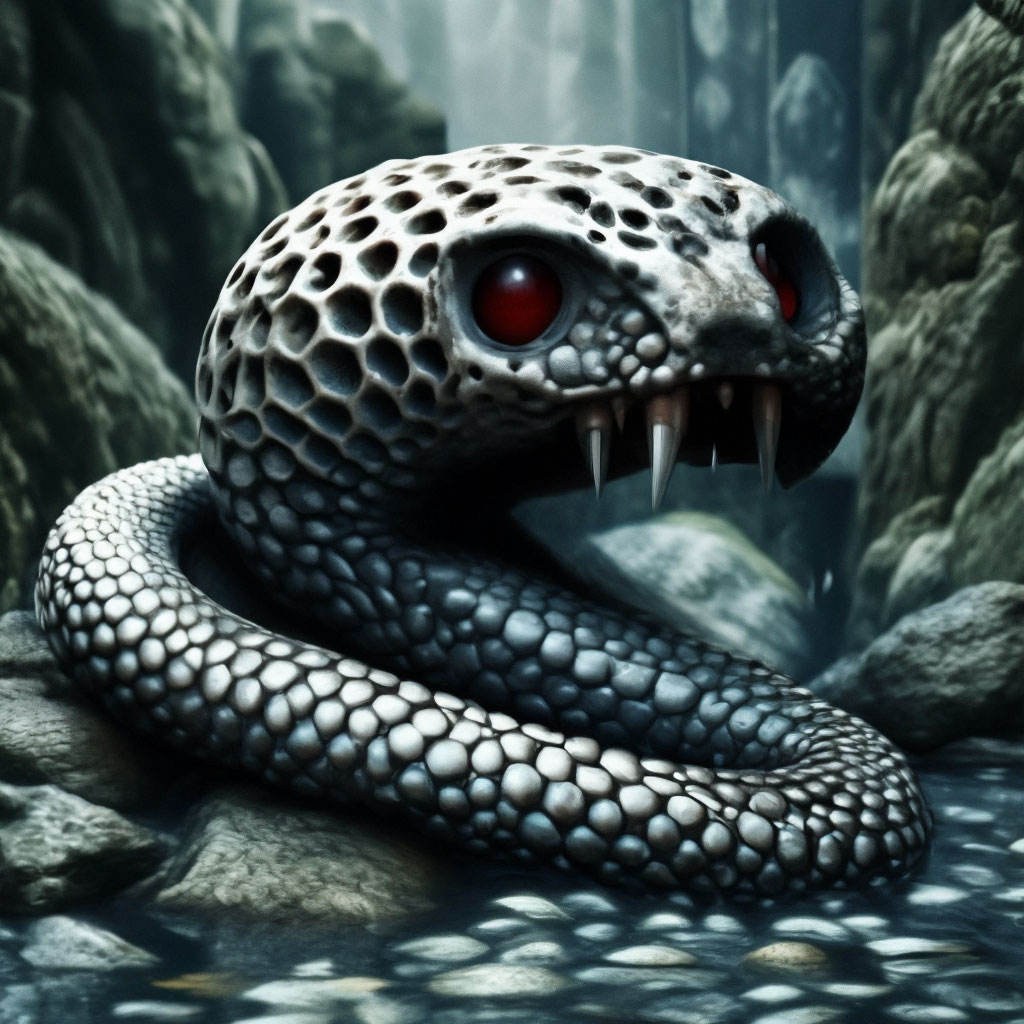 Трипофобия камень змеи» — создано в Шедевруме