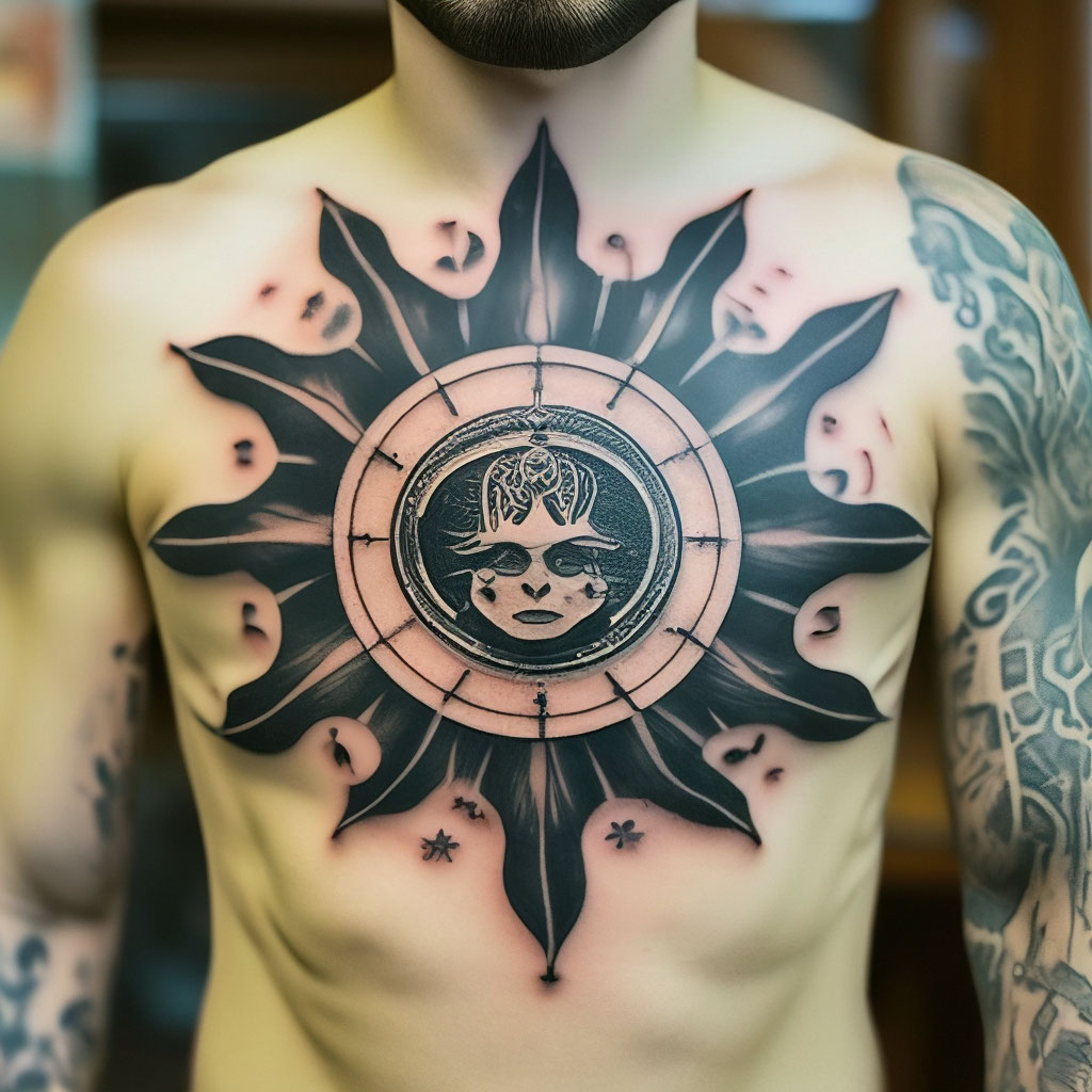 Что означает татуировка черного солнца?