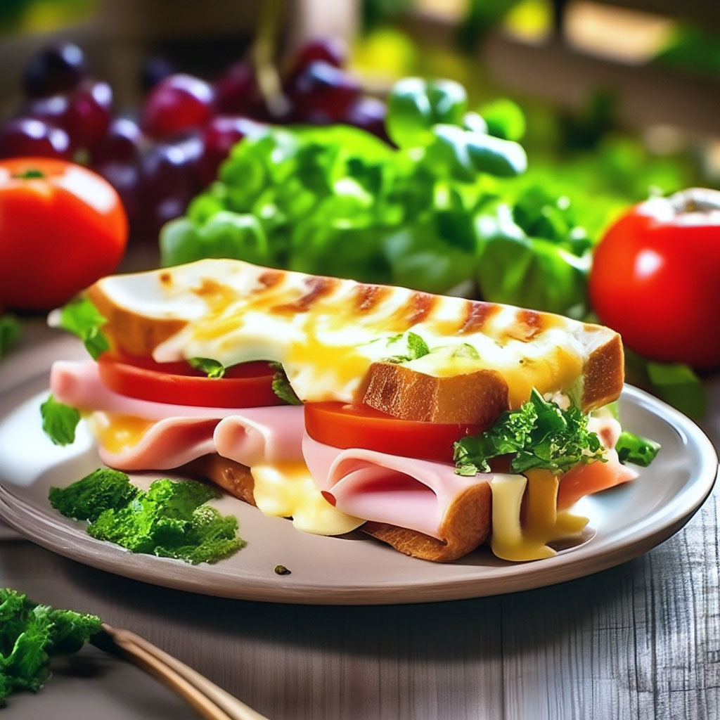 Бутерброд горячий с колбасой, помидором и сыром - калорийность, состав, описание - апекс124.рф