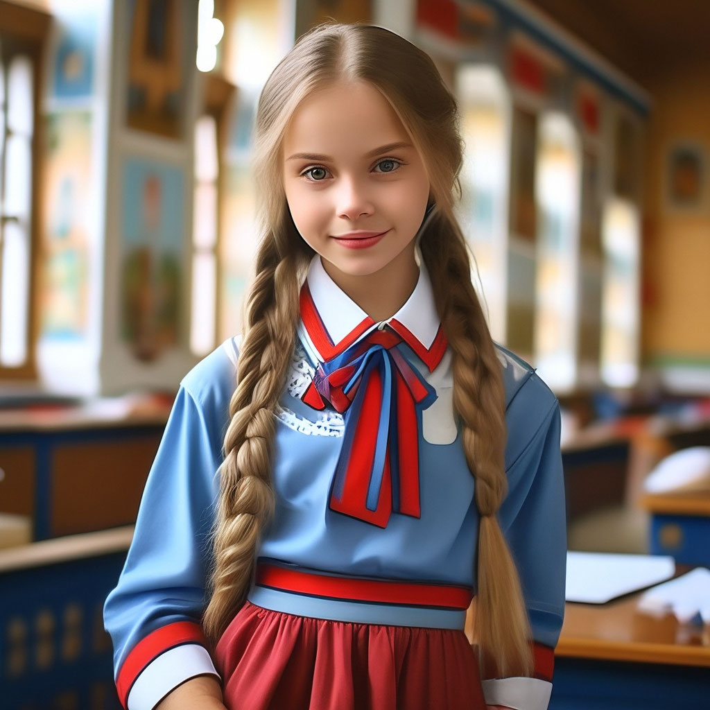 schoolgirl Russian 