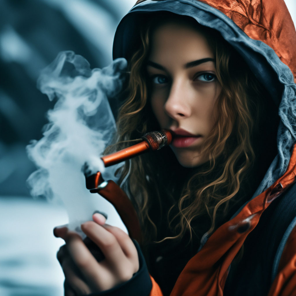 Изображения по запросу Девушка курит