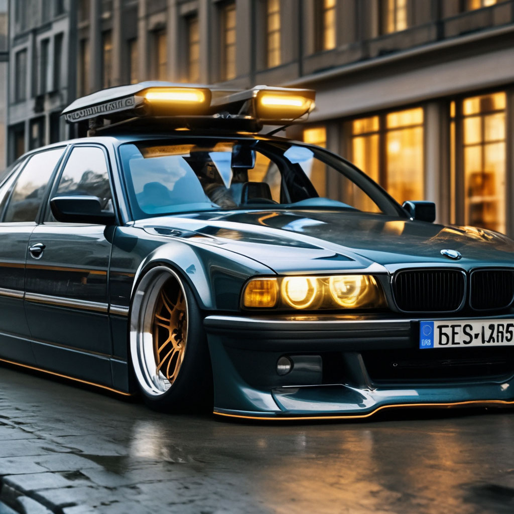 Bmw 7 e38 mk1  stance     