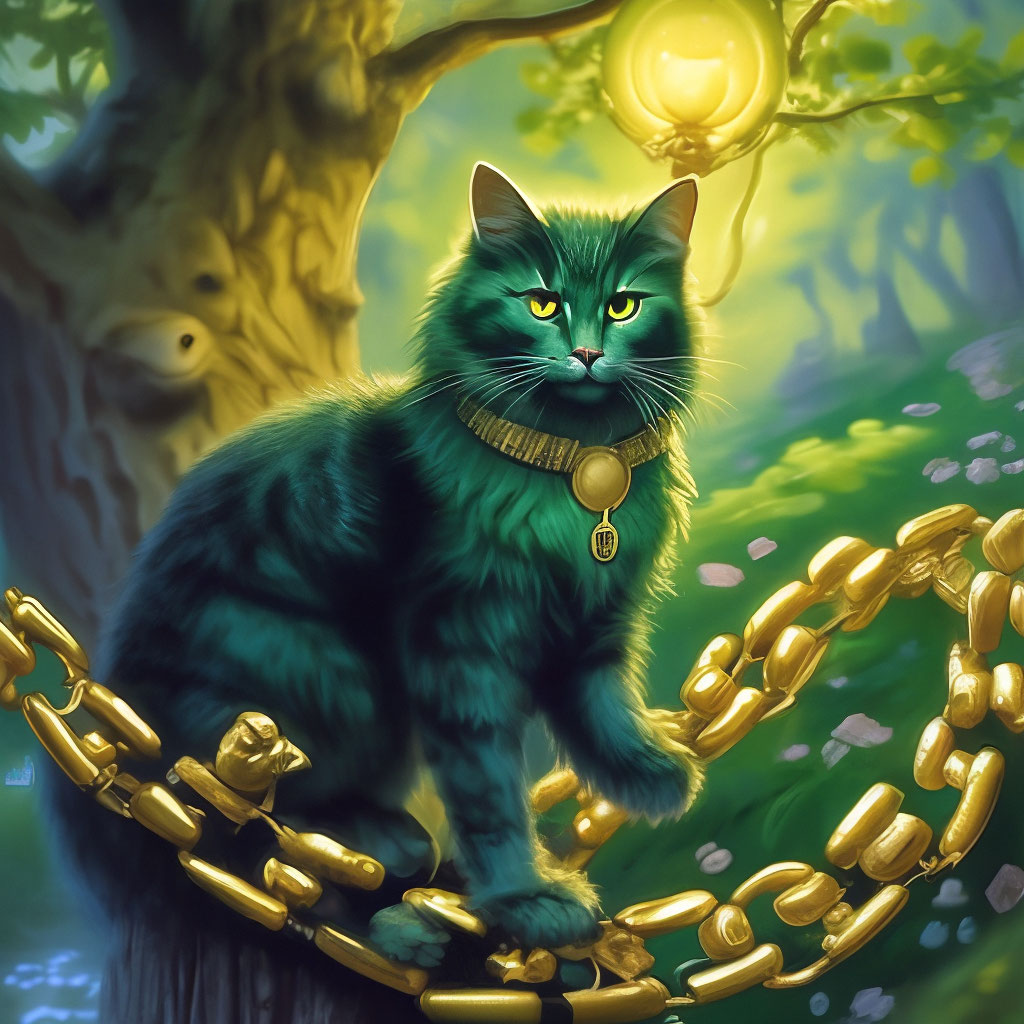 Кот из лукоморья картинки
