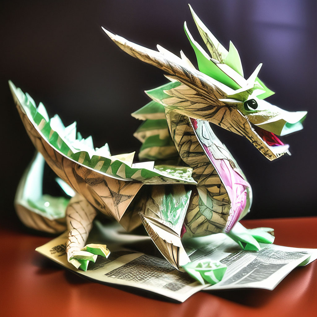 Оригами из денежных купюр - 54 фото
